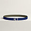Flot Godronne belt buckle & Reversible leather strap 24&nbsp;mm, View: , view 2 of 3