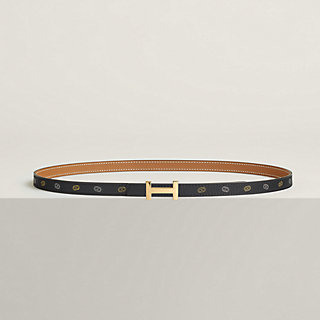 Focus belt buckle & Hermès sur Mer reversible leather strap