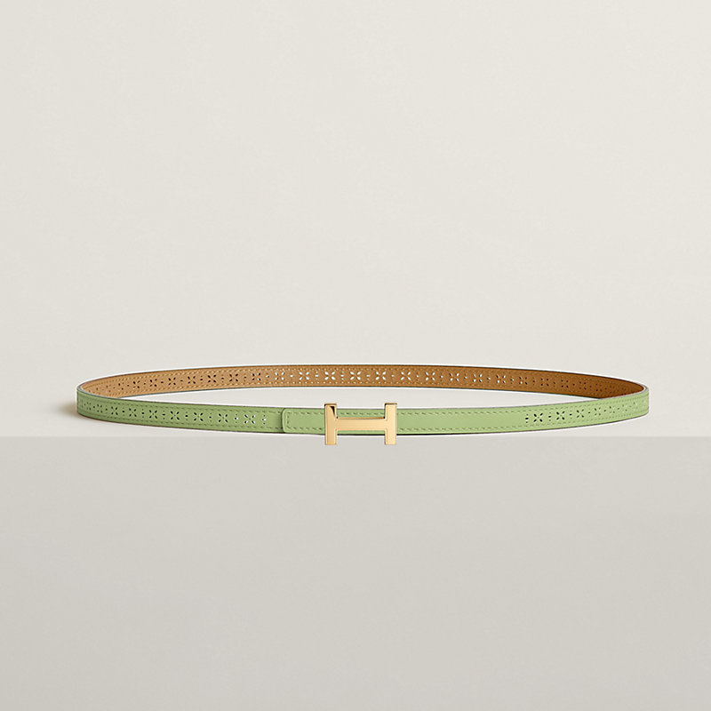 Hermes Swift Leather Reversible Focus H Belt