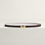 Focus belt buckle & Reversible leather strap 13&nbsp;mm, View: , view 1 of 2
