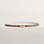 Focus belt buckle & Trefle leather strap 13&nbsp;mm, View: , view 1 of 2