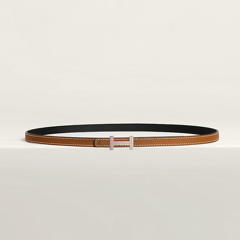 Hermes Swift Leather Reversible Focus H Belt