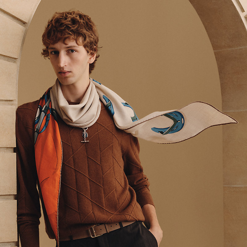 Foulard a rombo Bain de Minuit