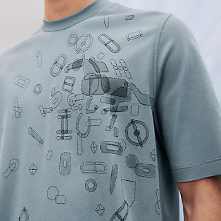 23SS エルメス HERMES Tシャツ Horses in Symmetry