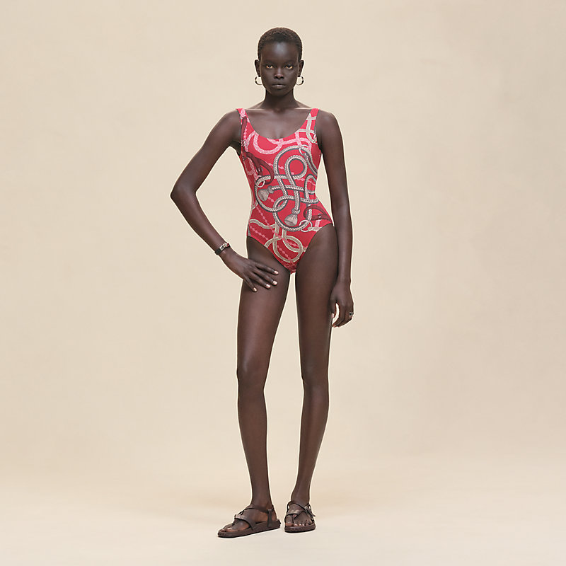 【優雅に泳ぐアートを纏う】HERMES Francesca Swimsuit Francesca swimsuit | Hermès Canada