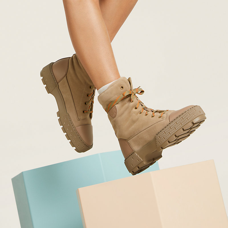 Fresh ankle boot - Beige | Hermès Thailand