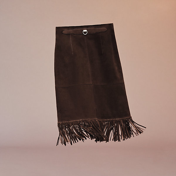 express fringe skirt