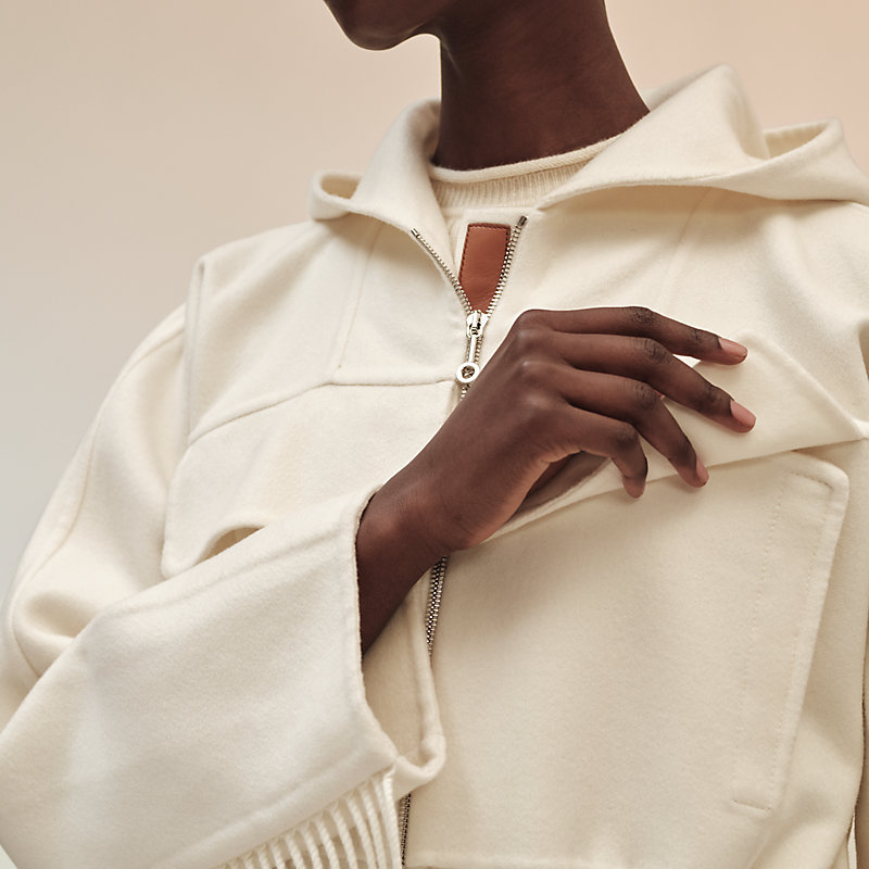 Fringe parka | Hermès Singapore