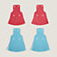 Fringed shoe accessories, View: front, front, view 2 of 4