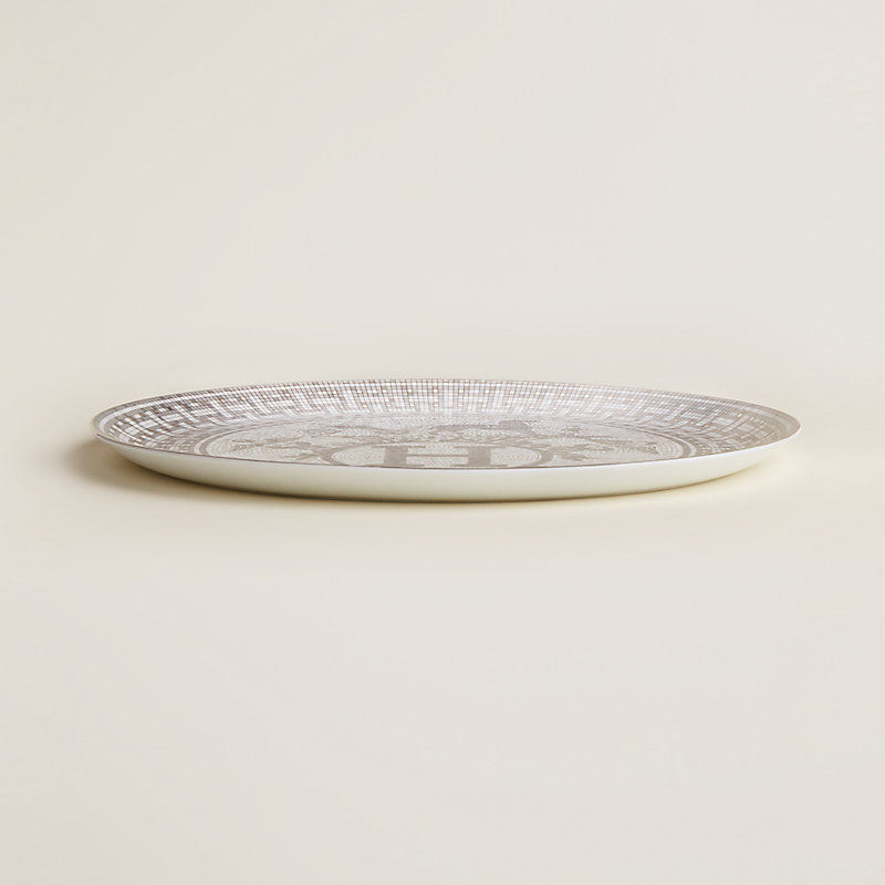 Fuente para tarta Mosaïque au 24 platino