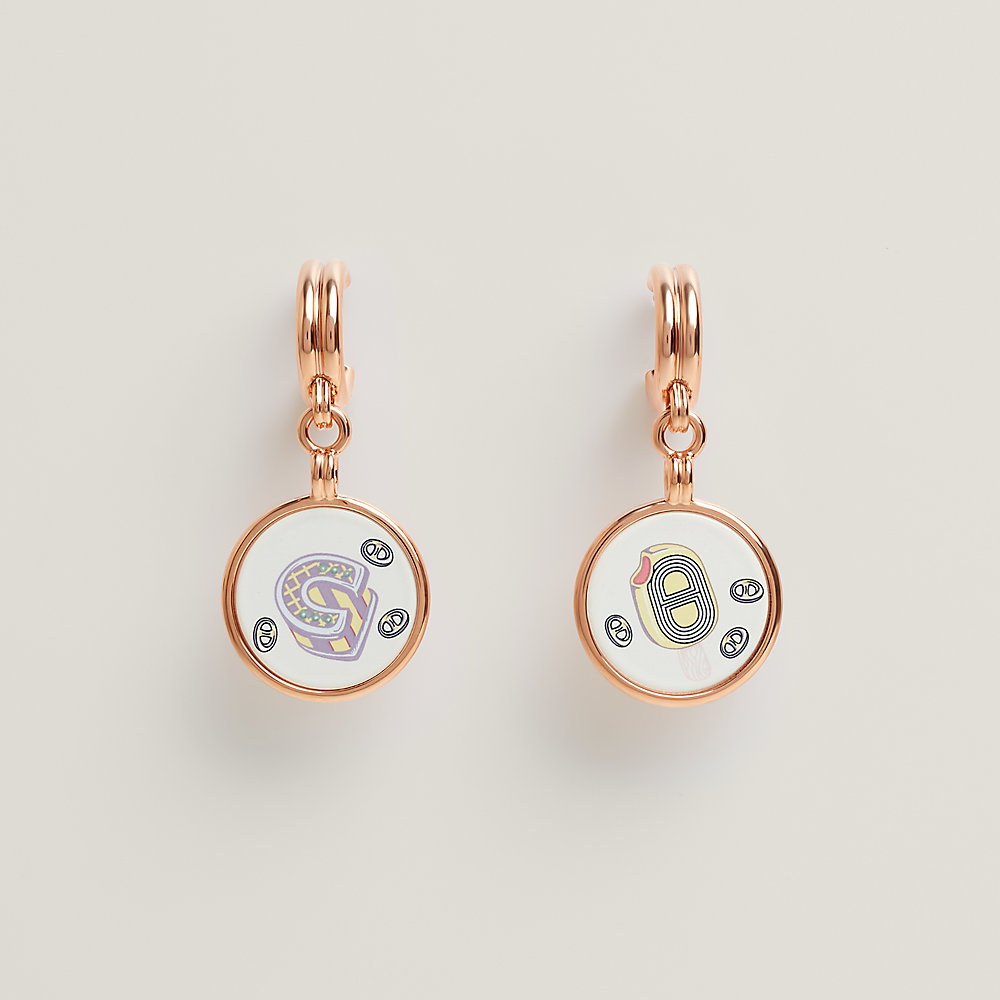 【HERMES】Funny Ice Cream earrings Funny Ice Cream earrings | Hermès Finland