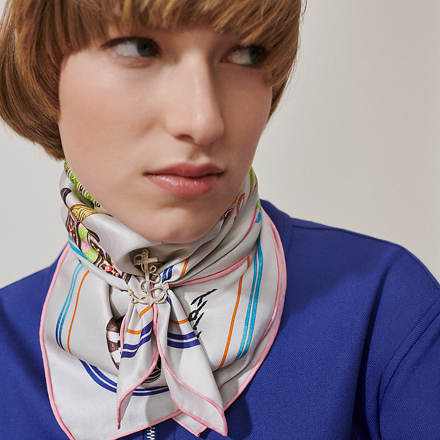 HERMES エルメス カレ70 ファニー・アイスクリーム スカーフ （楽天 