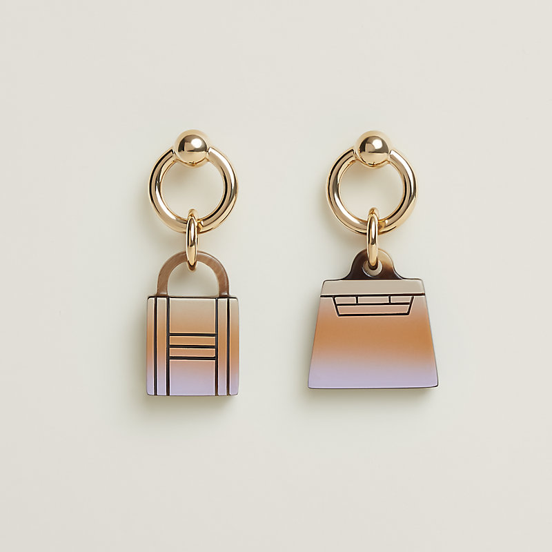 【HERMES】AMULETTE MAROQUINIER EARRINGS アミュレット ピアス アミュレット マロキニエ ピアス[H057003FD] Amulettes