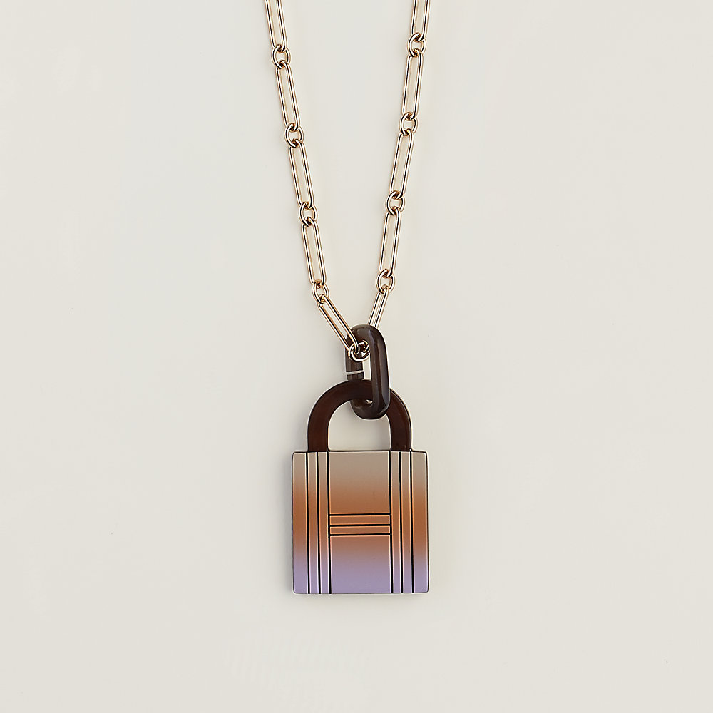 Tiffany Lock Pendant in Rose Gold, Medium | Tiffany & Co.