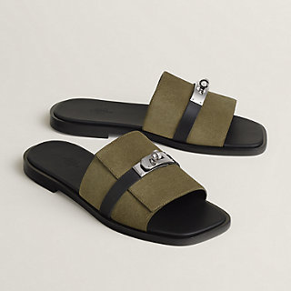 【HERMES】シックでクールカラー 夏に☆Gabriel サンダル men's HERMES】シックなカラー この夏に ☆ Gabriel サンダル men's