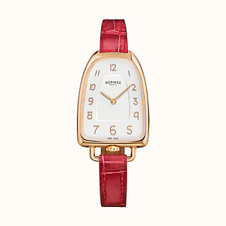 hermes watch red