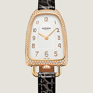 【せレブ御用達】Hermes Galop D'Hermes レザー ウォッチ galop-d-hermes-watch-medium-