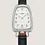 Galop d'Hermès watch, Medium model, 32&nbsp;mm, View: Detail, crop, view 3 of 4