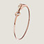 Galop Hermes bracelet, very small model, View: front, front, view 1 of 4