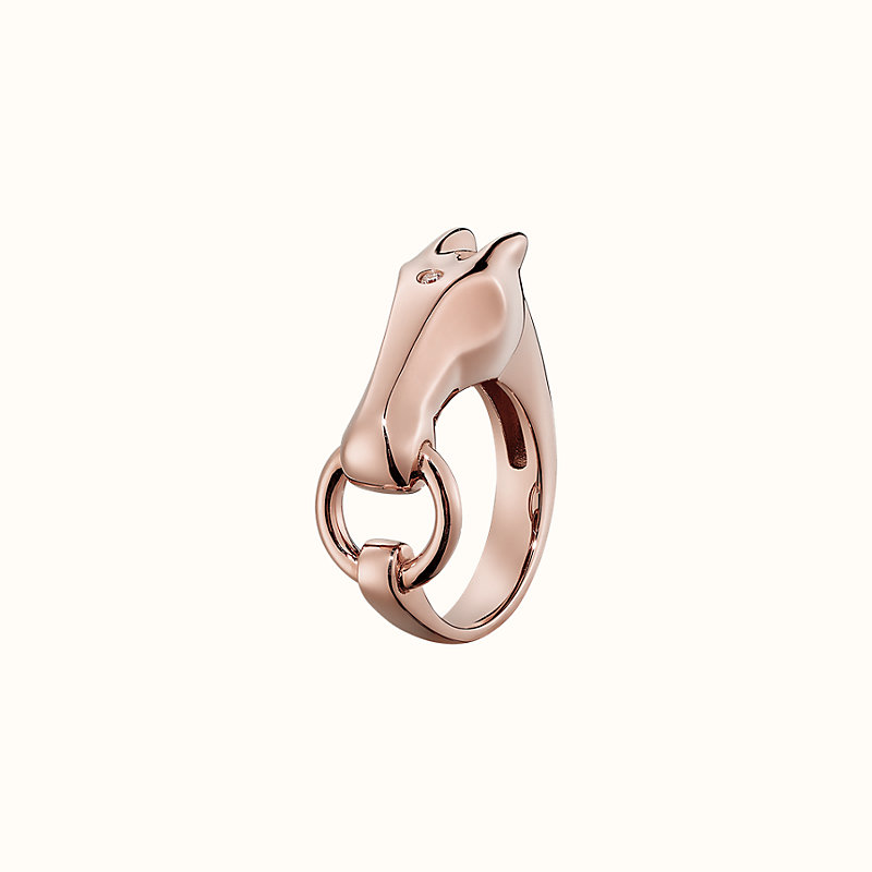 hermes horse head ring