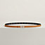 Galopin belt buckle & Hermès sur Mer reversible leather strap 13&nbsp;mm, View: , view 2 of 3