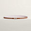 Galopin belt buckle & Trefle leather strap 13&nbsp;mm, View: , view 1 of 3