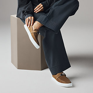 Game slip-on sneaker - Beige | Hermès Netherlands