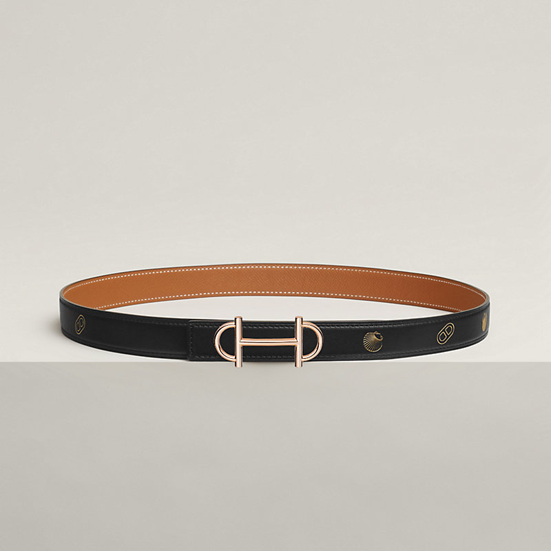 Black and gold hermes belt hotsell