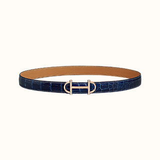 hermes belt with silver buckle