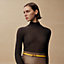 Gamma belt buckle & Reversible leather strap 13 mm, view 3 of 3