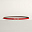 Gamma belt buckle & Reversible leather strap 13 mm, view 1 of 3