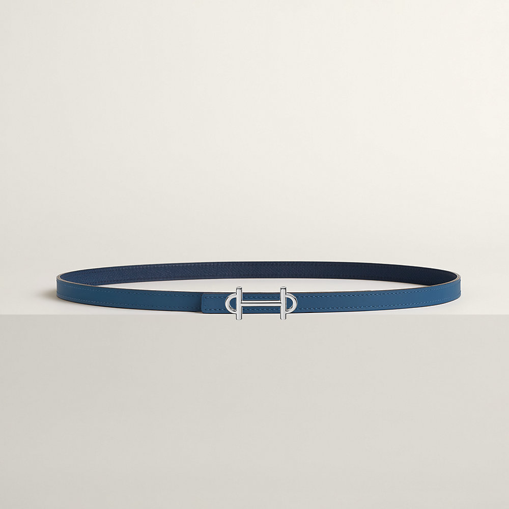 ［HERMES］リバーシブルベルト Gamma 13mm Gamma belt buckle & Reversible leather strap 13 mm | Hermès USA