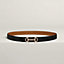 View: , Gamma belt buckle & Reversible leather strap 24 mm