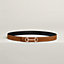 View: , Gamma belt buckle & Reversible leather strap 24 mm
