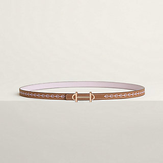 【HERMES】上品 バックル Gamma ☆ リバーシブルベルト 13mm ベルトバックル 《ガンマ》 & リバーシブルベルト 《エルメス