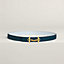 Gamma Gourmette belt buckle & Reversible leather strap 24&nbsp;mm, View: , view 1 of 2