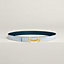 Gamma Gourmette belt buckle & Reversible leather strap 24&nbsp;mm, View: , view 2 of 2