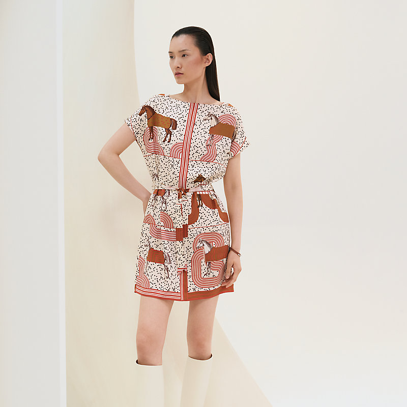 ★2025春夏★【HERMES】Garde-Robe Pop ツイルレーヌトップ Garde-Robe Pop