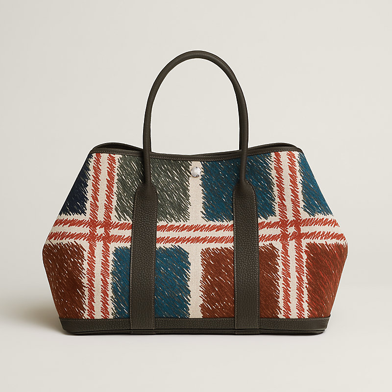 【希少★チェックが可愛い♪】HERMES★Garden Party 36 Garden Party 36 bag | Hermès UK