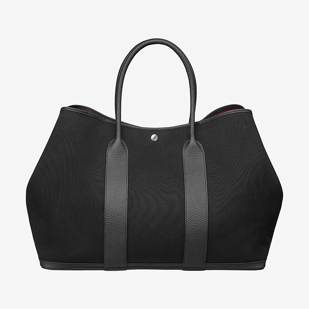 hermes black tote