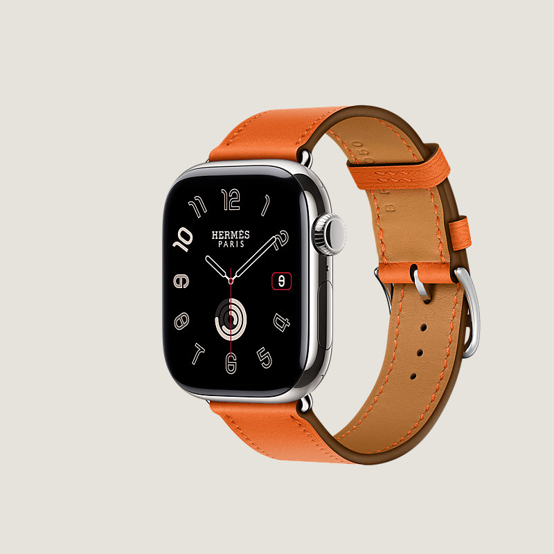 Gehäuse Series&nbsp;11 & Armband Apple Watch Hermès Single Tour 42&nbsp;mm