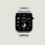 Gehäuse Series&nbsp;11 & Armband Apple Watch Hermès Single Tour 42&nbsp;mm Grand H, Ansicht: Vorderansicht, front, Ansicht 1 von 5