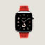 Gehäuse Series&nbsp;11 & Armband Apple Watch Hermès Single Tour 42&nbsp;mm Néo Tricot, Ansicht: Vorderansicht, front, Ansicht 1 von 5