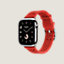 Gehäuse Series&nbsp;11 & Armband Apple Watch Hermès Single Tour 42&nbsp;mm Néo Tricot, Ansicht: Seitenansicht, side, Ansicht 3 von 5
