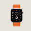 Gehäuse Series&nbsp;11 & Armband Apple Watch Hermès Single Tour 46&nbsp;mm, Ansicht: Vorderansicht, front, Ansicht 1 von 4