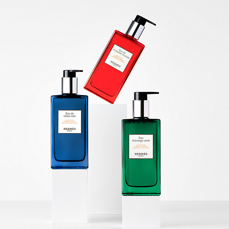 Gel de banho para o corpo e o cabelo Eau de citron noir