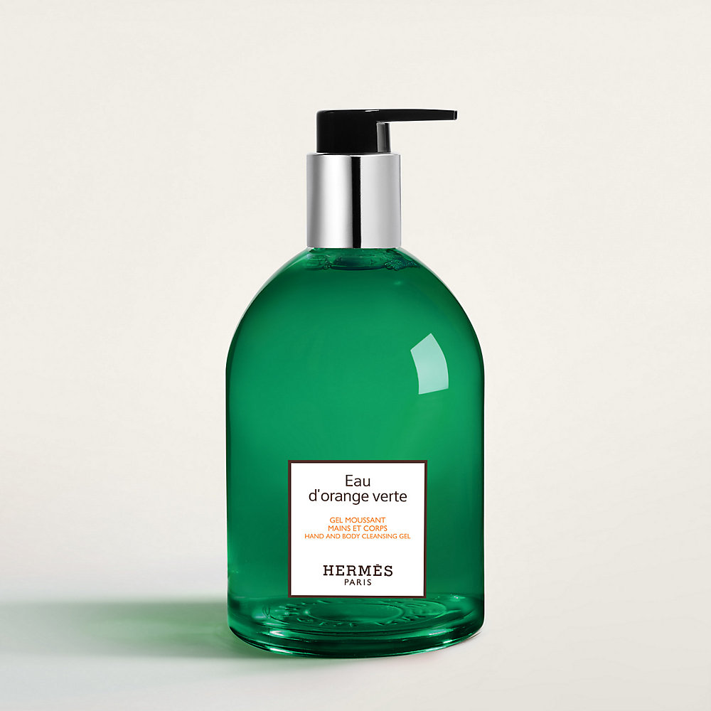 ハンドケア・ハンドクリーム HERMES Eau d'orange verte 300ml Gel de limpeza para mãos e corpo Eau d'orange verte - 300 ml