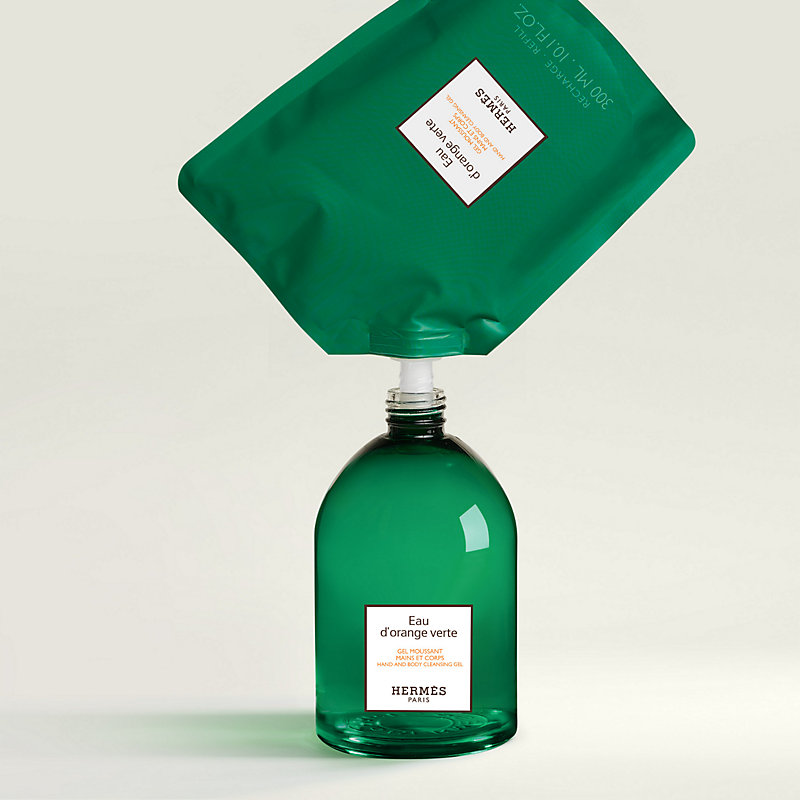 Gel de limpeza para mãos e corpo Eau d'orange verte