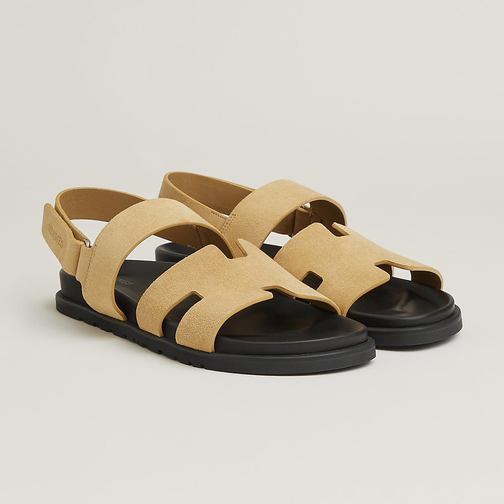 メンズ*HERMES*Genius ストラップサンダル スエードレザー Genius sandal | Hermès USA