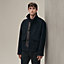 Gerade geschnittener Blouson mit Lederdetail, Ansicht: Getragene Ansicht, worn, Ansicht 1 von 7